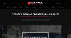 Desktop Screenshot of luckyhookfishing.com